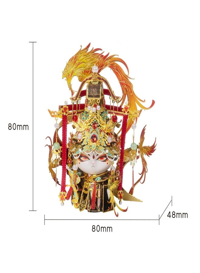 مو ألغاز معدنية ثلاثية الأبعاد من MU للكبار، لبناء مجسمات مصغرة لشخصيات ميوي، الإمبراطورة الأرملة، والقطة الصغيرة. مجموعات نماذج معدنية مصغرة بتصميمات مستوحاة من القطط، مثالية للتجميع الذاتي، وهدايا أعياد الميلاد ورأس السنة، وديكورات منزلية ومكتبية. - Image 2