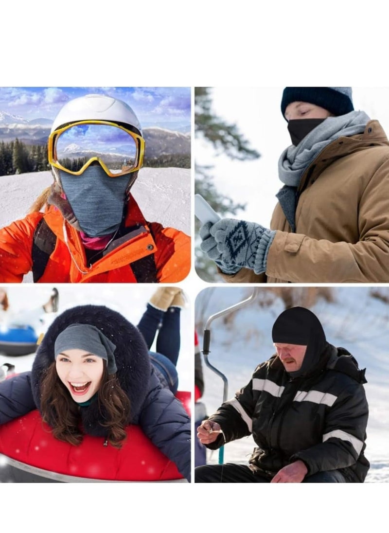 2Pcs Multifunctional Scarf,Tube Scarf,Elastic Neckerchief for Men and Women,Soft Loop Scarf,Windproof Neck Warmer,Sports Neck Warmer for Outdoor Skiing,Motorcycle,Running,Cycling(Black) - pzsku/Z8EF724FBCB7B776D44CEZ/45/_/1734874033/1024e20b-e331-4c88-9d45-05914a31841a