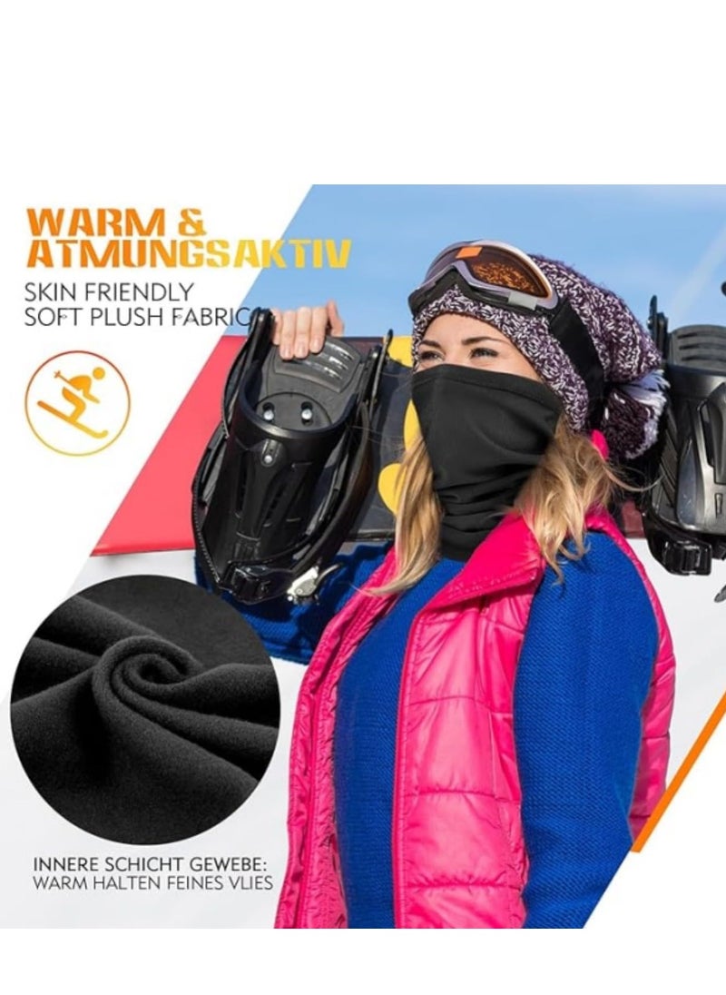 2Pcs Multifunctional Scarf,Tube Scarf,Elastic Neckerchief for Men and Women,Soft Loop Scarf,Windproof Neck Warmer,Sports Neck Warmer for Outdoor Skiing,Motorcycle,Running,Cycling(Black) - pzsku/Z8EF724FBCB7B776D44CEZ/45/_/1734874043/ce042249-a8a9-4472-80e8-77b39d964fee