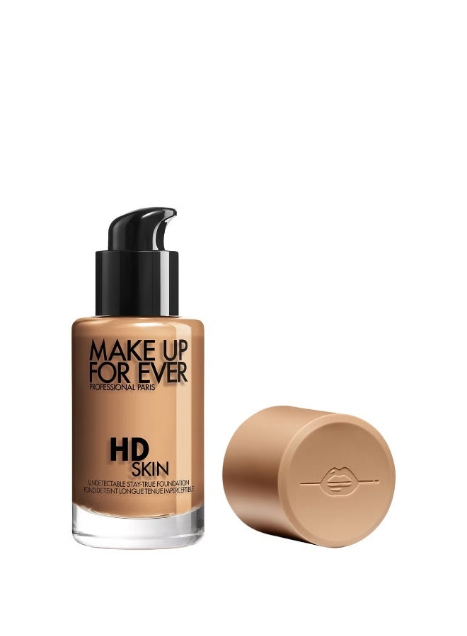 MAKE UP FOR EVER HD Skin Foundation 30ml - 3Y40 Warm Amber - Image 3