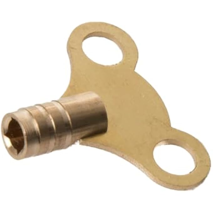 RADIATOR KEYS EASIGRIP SOLID BRASS 2 KEYS - Image 1