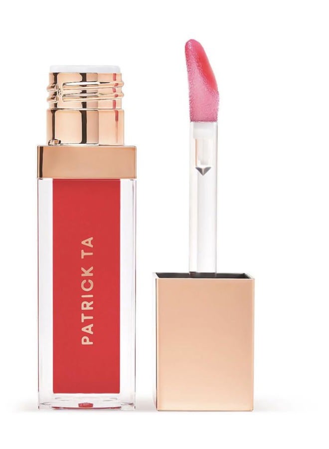Patrick Ta Major Volume Plumping Lip Gloss - Full Syringe - Red, 0.30 Fl Oz (Pack of 1) - Image 5
