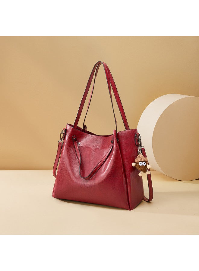 Josiny Women's High-end Tote Bag, Large Capacity Shoulder Bag, Crossbody Bag, Handbag For Women - Image 3