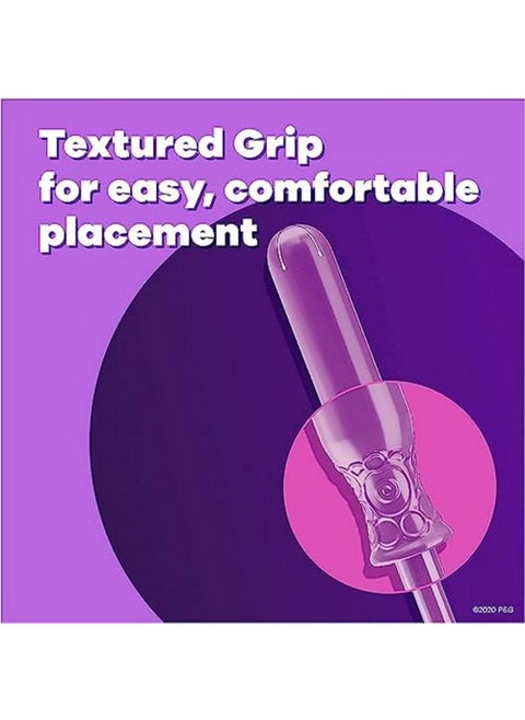 Radiant Tampons, Regular Absorbency, With Leakguard Braid, Unscented, 84 Count
