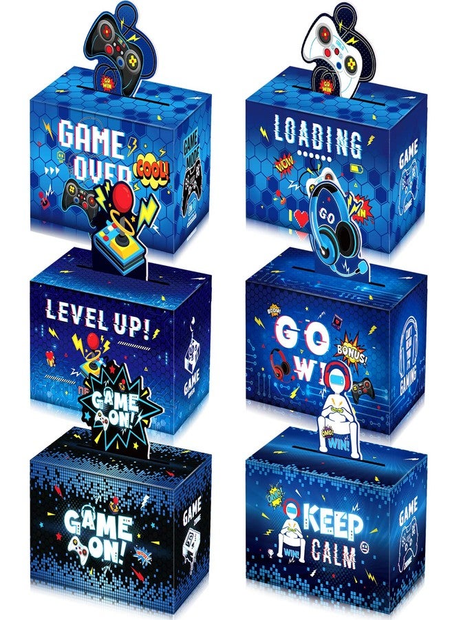 Seajan 36 Pcs Video Game Party Favor Boxes Game Theme Gift Boxes Gamer Goodie Candy Treat Cardboard Package for Video Gamer Night Birthday Party Table Decorations Supplies - Image 1