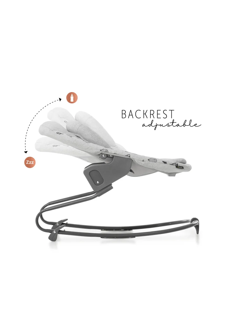 hauck Hauck - Alpha Bouncer Premium - Nordic Grey