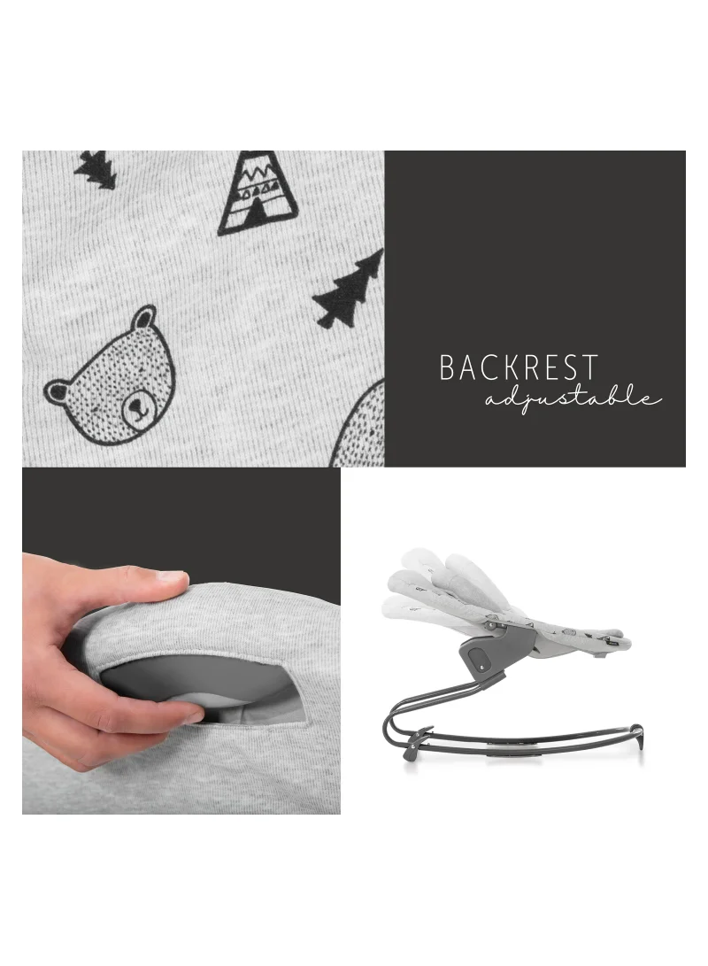 hauck Hauck - Alpha Bouncer Premium - Nordic Grey