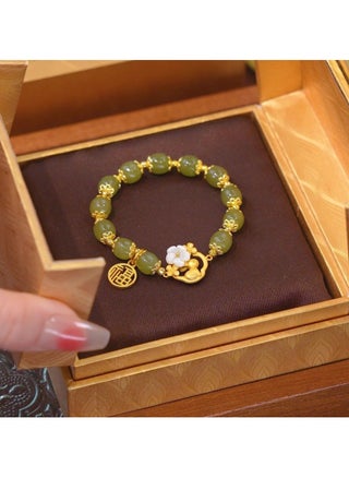 green/gold/white