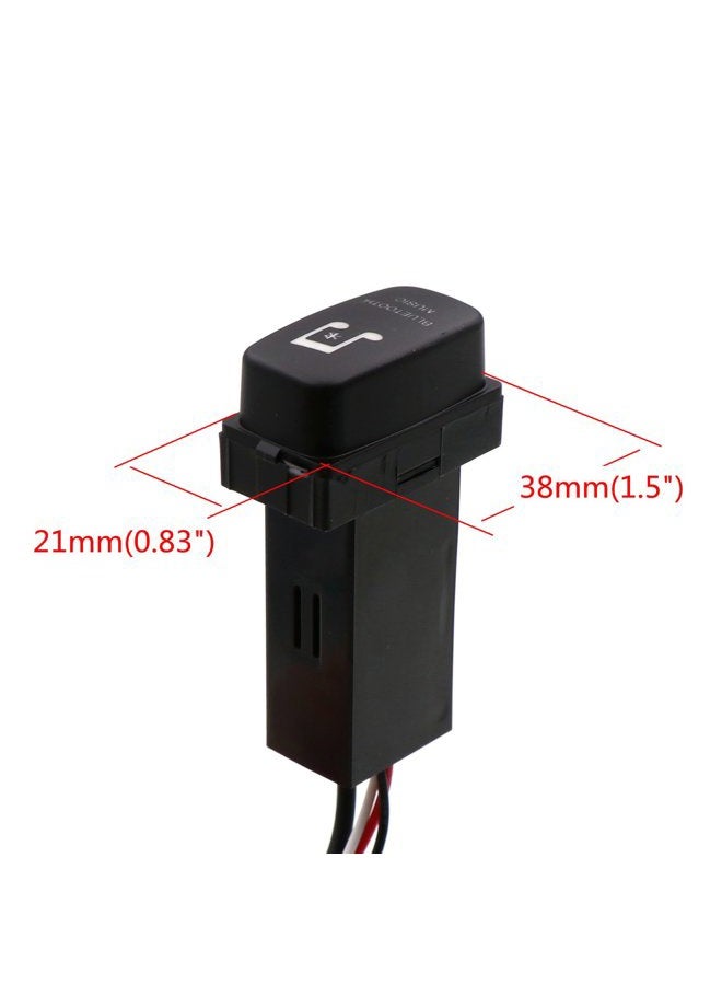 Timloon Car Bluetooth Music Adapter Module Panel Installation AUX Output Use for Mitsubishi Asx, Lancer, Outlander, Pajero, Fortis - Image 2