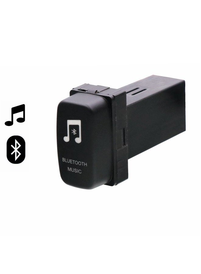 Timloon Car Bluetooth Music Adapter Module Panel Installation AUX Output Use for Mitsubishi Asx, Lancer, Outlander, Pajero, Fortis - Image 1