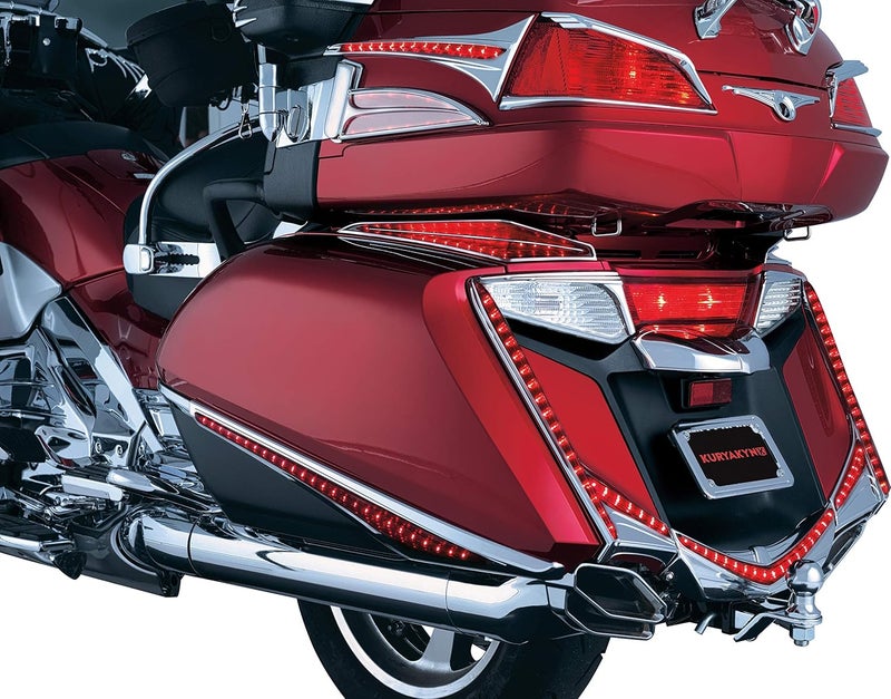 Kuryakyn 3236 Rear Fender Tip LED Running/Brake Light for Honda Gold Wing GL1800 & F6B - Image 4