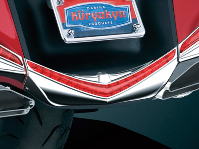 Kuryakyn 3236 Rear Fender Tip LED Running/Brake Light for Honda Gold Wing GL1800 & F6B - Image 5