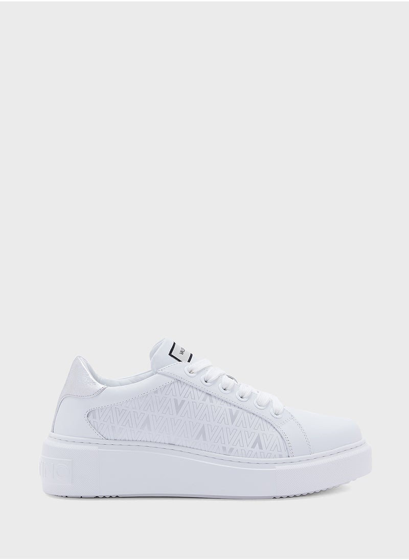 VALENTINO BY MARIO VALENTINO - Lace Up Low Top Sneakers - Image 1