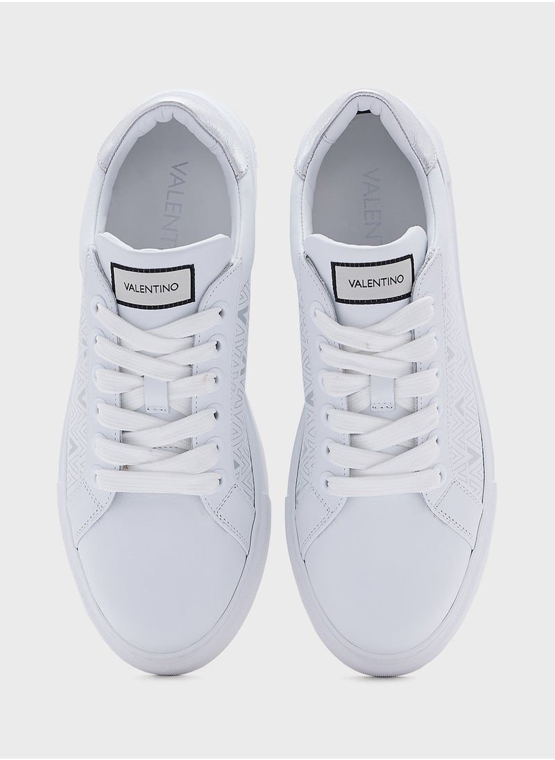 VALENTINO BY MARIO VALENTINO - Lace Up Low Top Sneakers - Image 1