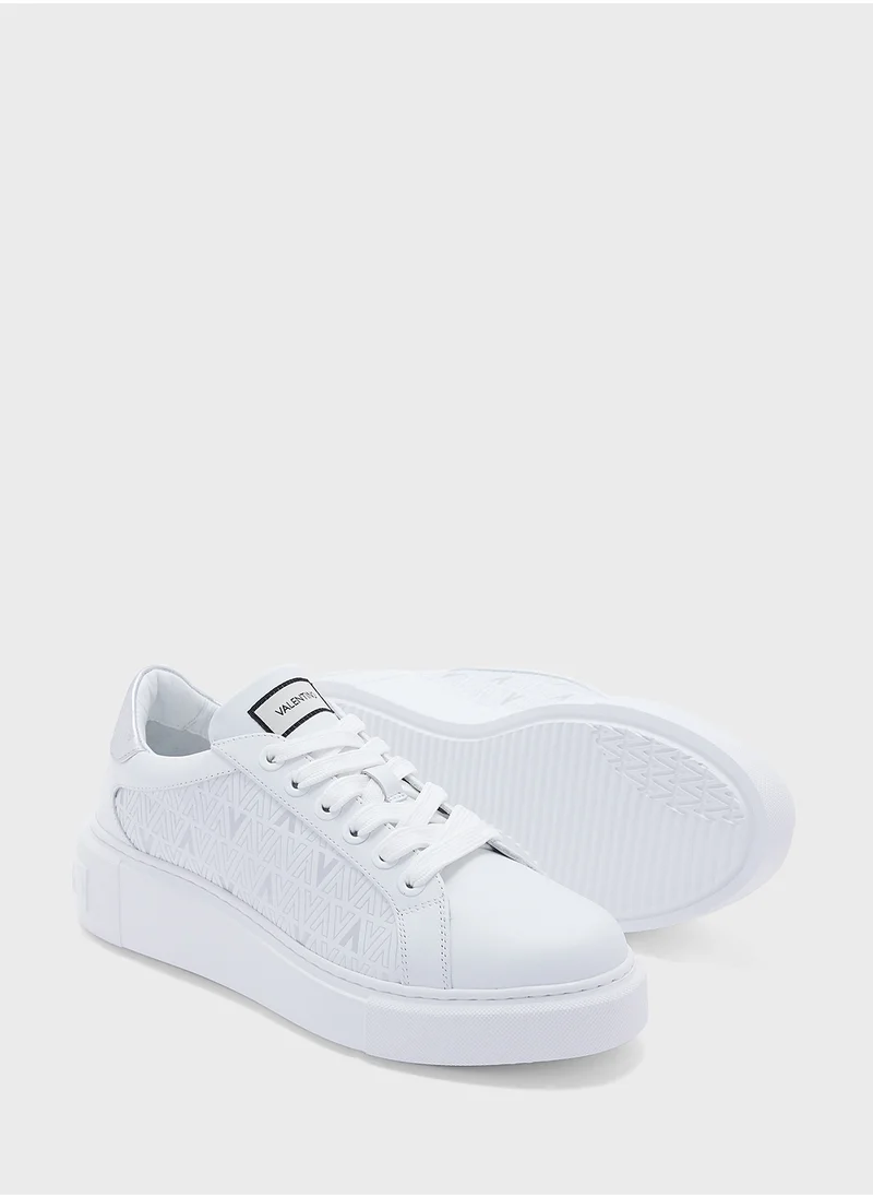 VALENTINO BY MARIO VALENTINO Lace Up Low Top Sneakers