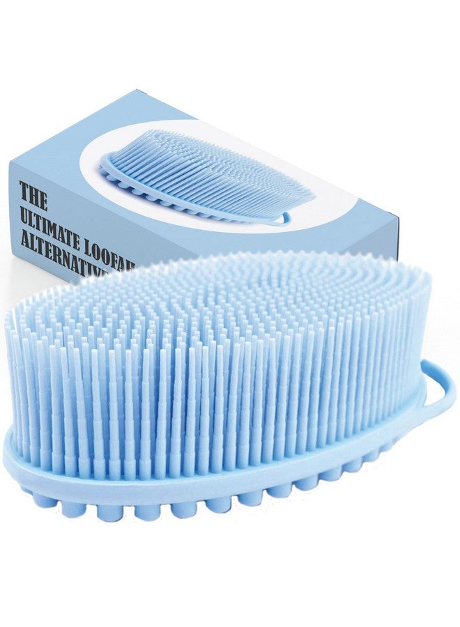 Avilana Exfoliating Silicone Body Scrubber Easy To Clean Lathers Well Long Lasting And More Hygienic Than Traditional Loofah - Image 1