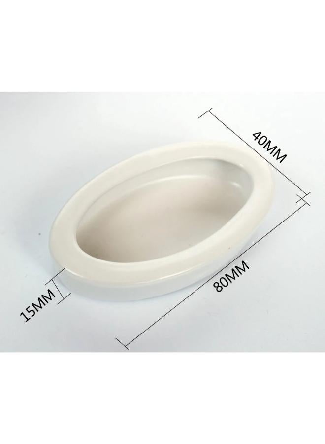 NomoyPet وعاء طعام الزواحف من السيراميك الأبيض المضاد للهروب من NOMOY PET NFF-49 - Image 5