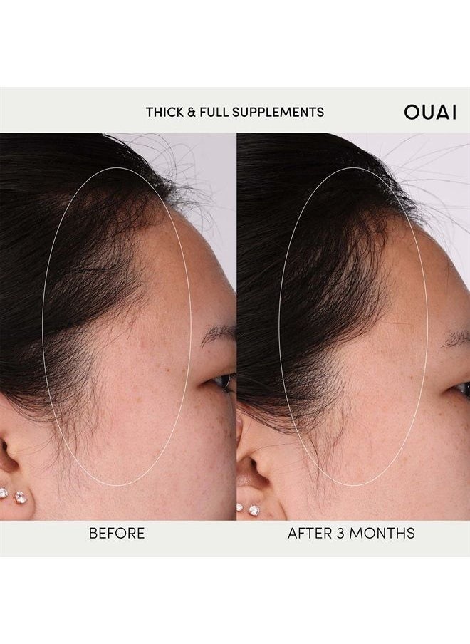 Ouai - Supplements for Thinning Hair, Beauty-Boosting Daily Capsules, Thick & Full Hair - 30 Capsules - Image 1