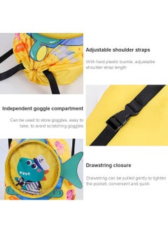 SYOSI Drawstring Swim Bag for Kids, Children's Waterproof Swimming Backpack, Drawstring Bag Dry Wet Separation Bag Sport Gym Bags for Kids, Drawstring Backpack Storage Bag for Travel Sport Swim  - Image 5