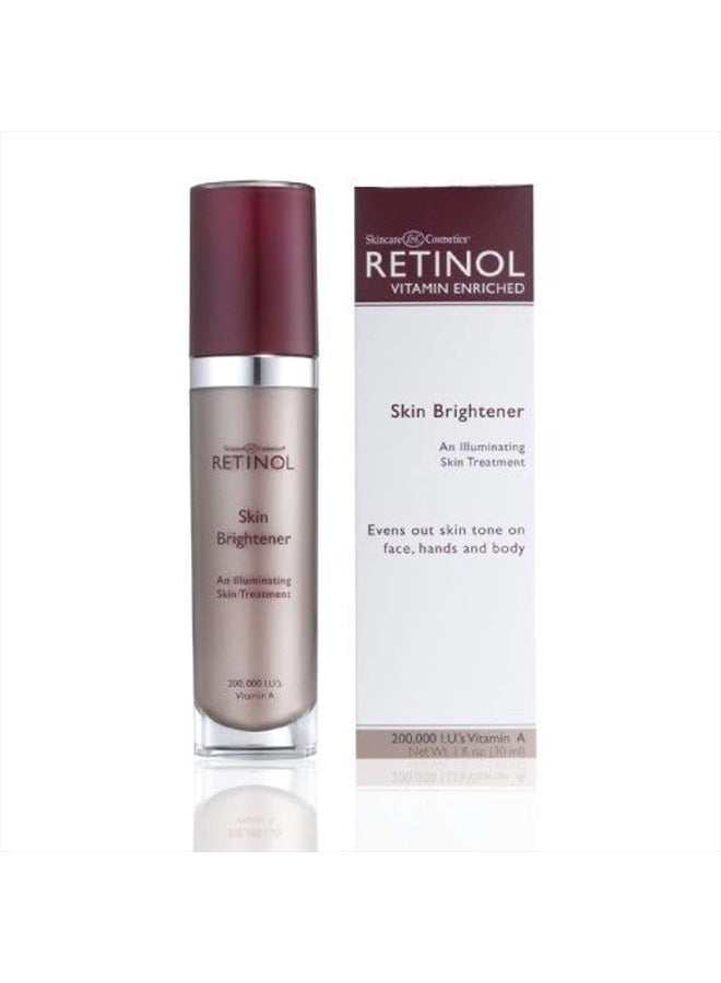 RETINOL مُضيء البشرة بالريتينول - العلامة التجارية الأصلية للريتينول - مصحح لون البشرة يُنعّم ويُجدّد الوجه للحصول على إشراقة صحية - يُقلل من الخطوط الدقيقة والتجاعيد مع مستخلصات النباتات والفواكه، فيتامين A وC وE - Image 1
