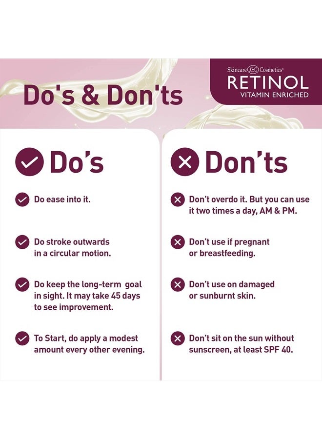 RETINOL مُضيء البشرة بالريتينول - العلامة التجارية الأصلية للريتينول - مصحح لون البشرة يُنعّم ويُجدّد الوجه للحصول على إشراقة صحية - يُقلل من الخطوط الدقيقة والتجاعيد مع مستخلصات النباتات والفواكه، فيتامين A وC وE - Image 5