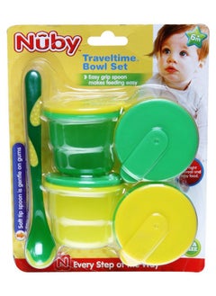 Nuby Micro Traveltime Bowl Set (Multicolor)  - Image 1