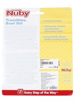Nuby Micro Traveltime Bowl Set (Multicolor)  - Image 4