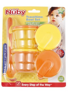 Nuby Micro Traveltime Bowl Set (Multicolor)  - Image 2