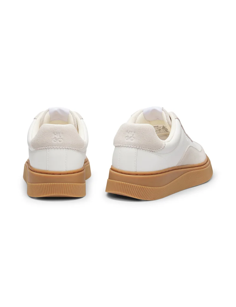 HUGO Low-top trainers with suede trims