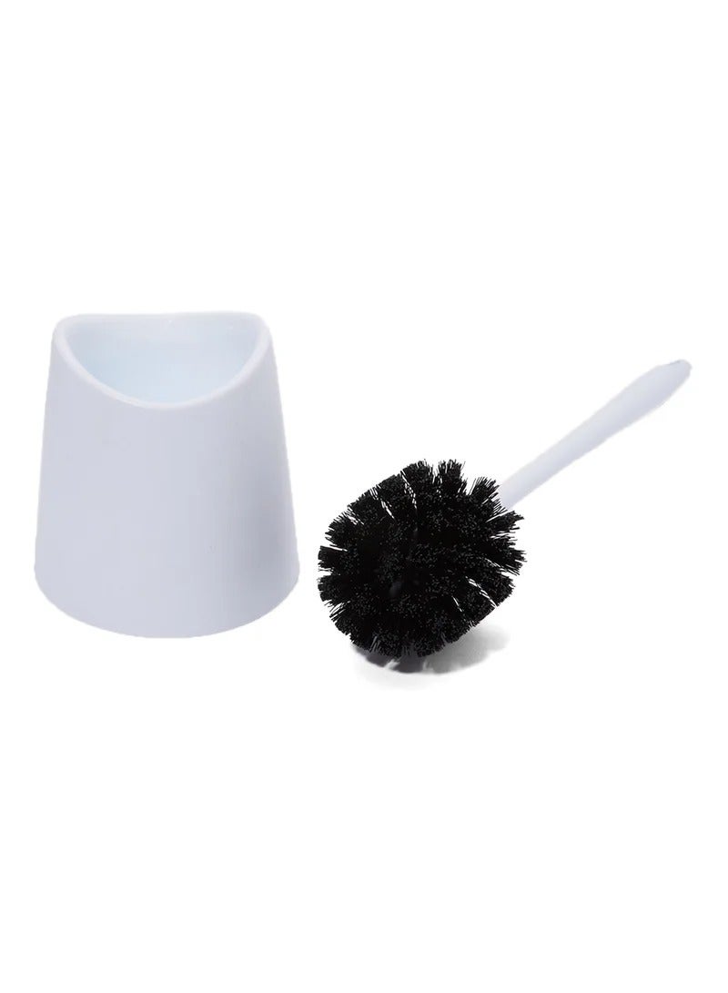 Plastic Toilet Brush White 34x8cm - Image 2