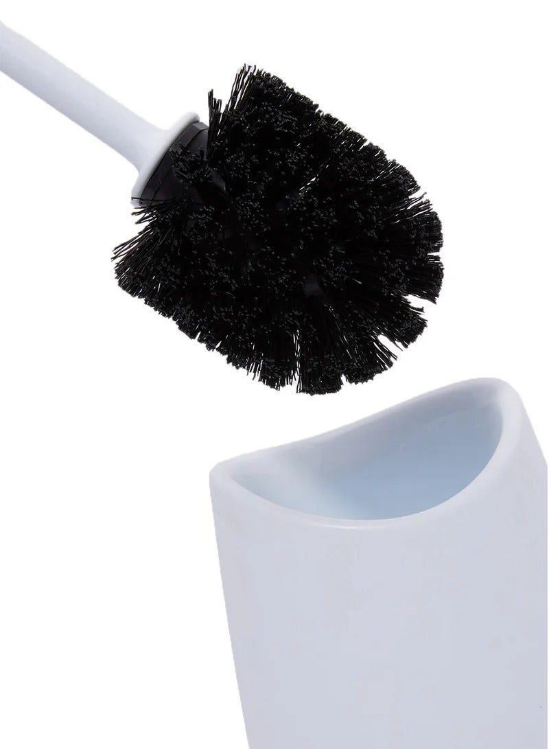 Plastic Toilet Brush White 34x8cm - Image 3