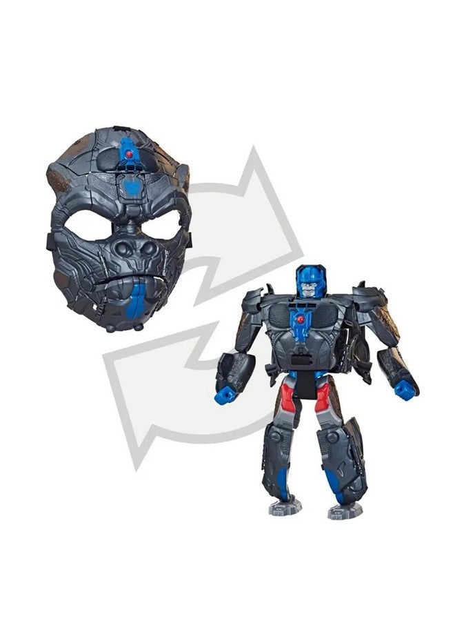 Transformers Rise of the Beasts Movie Optimus Primal, 2-in-1 Converting Roleplay Mask Action Figure Toy, 6+ Years, 9-inch - Image 3