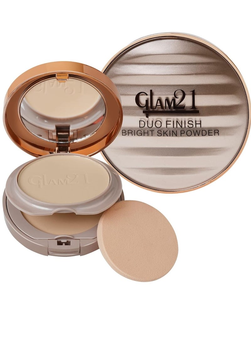 غلام جلام 2 في 1 بودرة مضغوطة لايت لينين 01 - Image 1