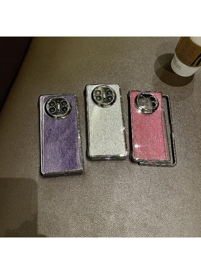 S-TOP Case For Huawei Mate X3 / X5 PC Side Buckle+Ripples Glitter Paper Full Coverage Phone Case - Image 5