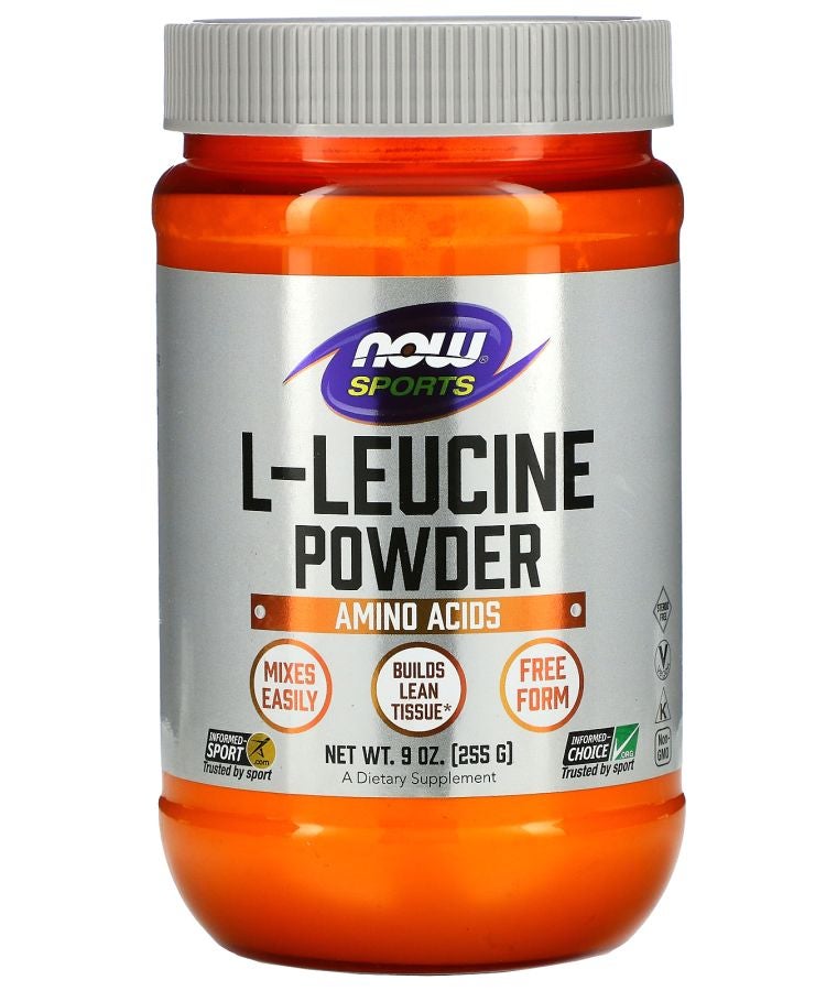 now Sports L-Leucine Powder 9 oz (255 g)