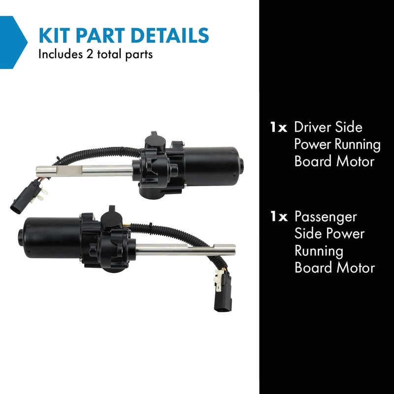 TRQ Power Running Board Motor Kit for 2019-2022 Ram 1500 - Image 2