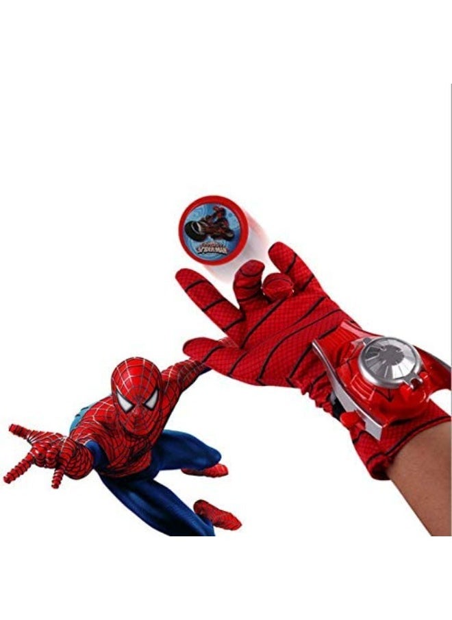 TOY GARDEN - Kids Spiderman Launchers Gloves – Cosplay Toy with Web-Shooting Action for Imaginative Play - Image 1