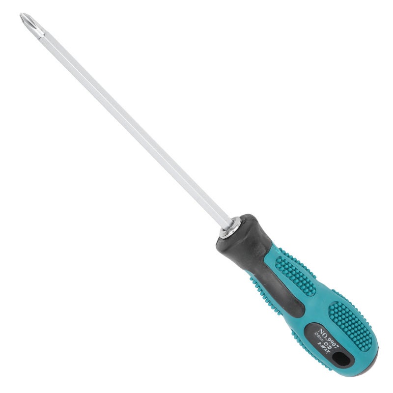 PENGGONG Ergonomic Screwdriver 150mm 6150 Chrome Vanadium Steel Blade Magnetic Tip - Dual-Purpose Detachable Cutter Head PH1 SL5 Non-Slip TPR Handle for Comfortable Use - Image 5