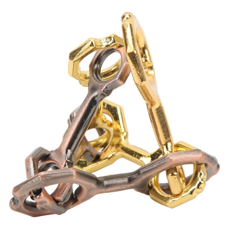 Tetrametric Brainteaser Toy 3D Unlock Metal Alloy Puzzles Brain Games Toy for Adults Children - Image 5