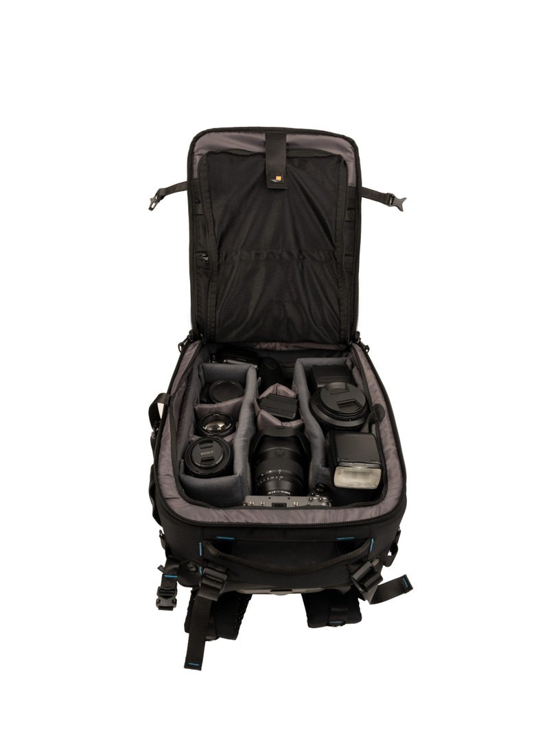 Promage Professional DSLR Camera Backpack PMB7000 for DSLR and Mirrorless Cameras, Fits 15 inch Laptop and 10 inch Tablet, Water Resistant, Multi Compartment, Travel Photography Bag - Image 4