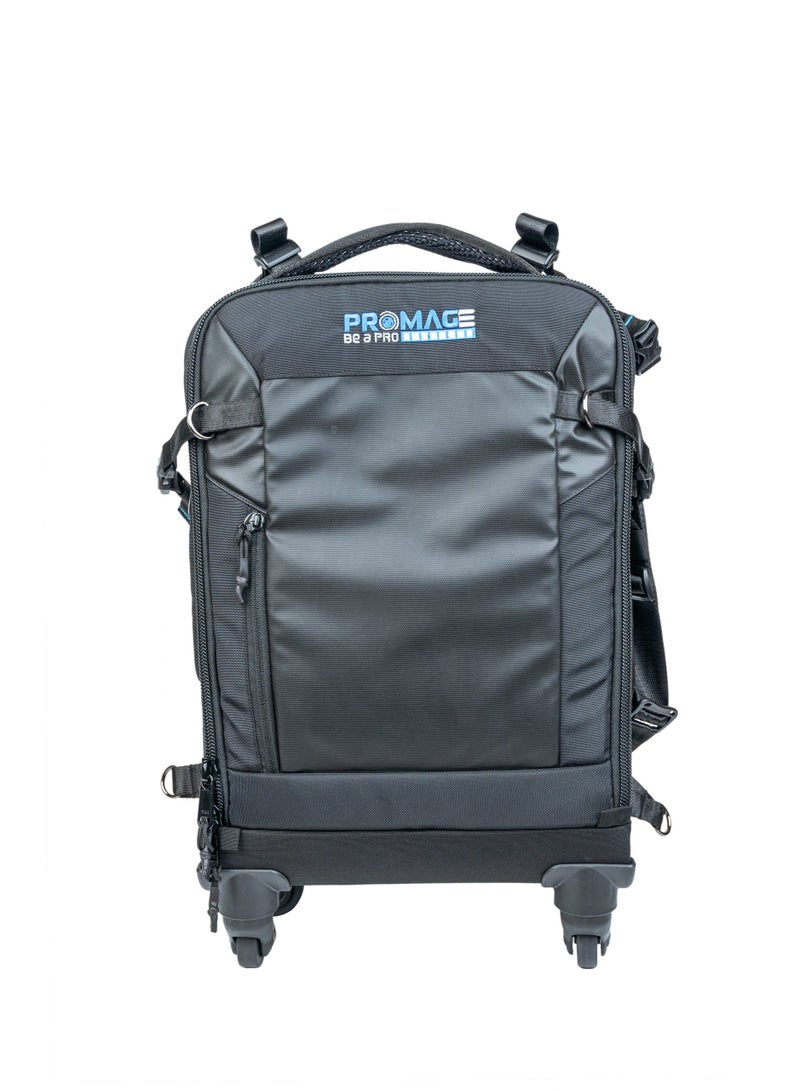 Promage Professional DSLR Camera Backpack PMB7000 for DSLR and Mirrorless Cameras, Fits 15 inch Laptop and 10 inch Tablet, Water Resistant, Multi Compartment, Travel Photography Bag - Image 1