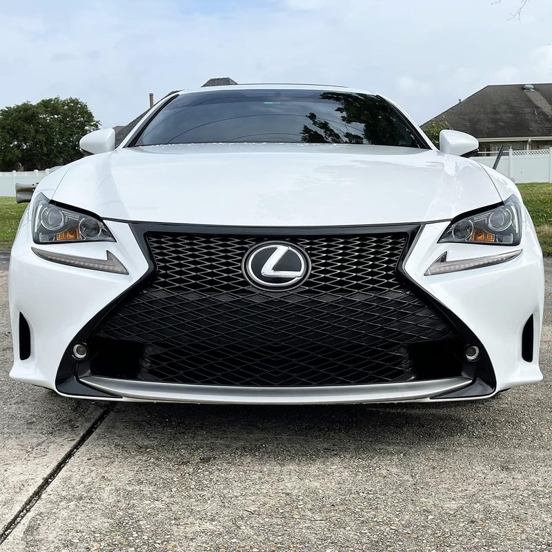 SlickMod Blackout Vinyl Overlay for Lexus RC Front Grill - Image 4