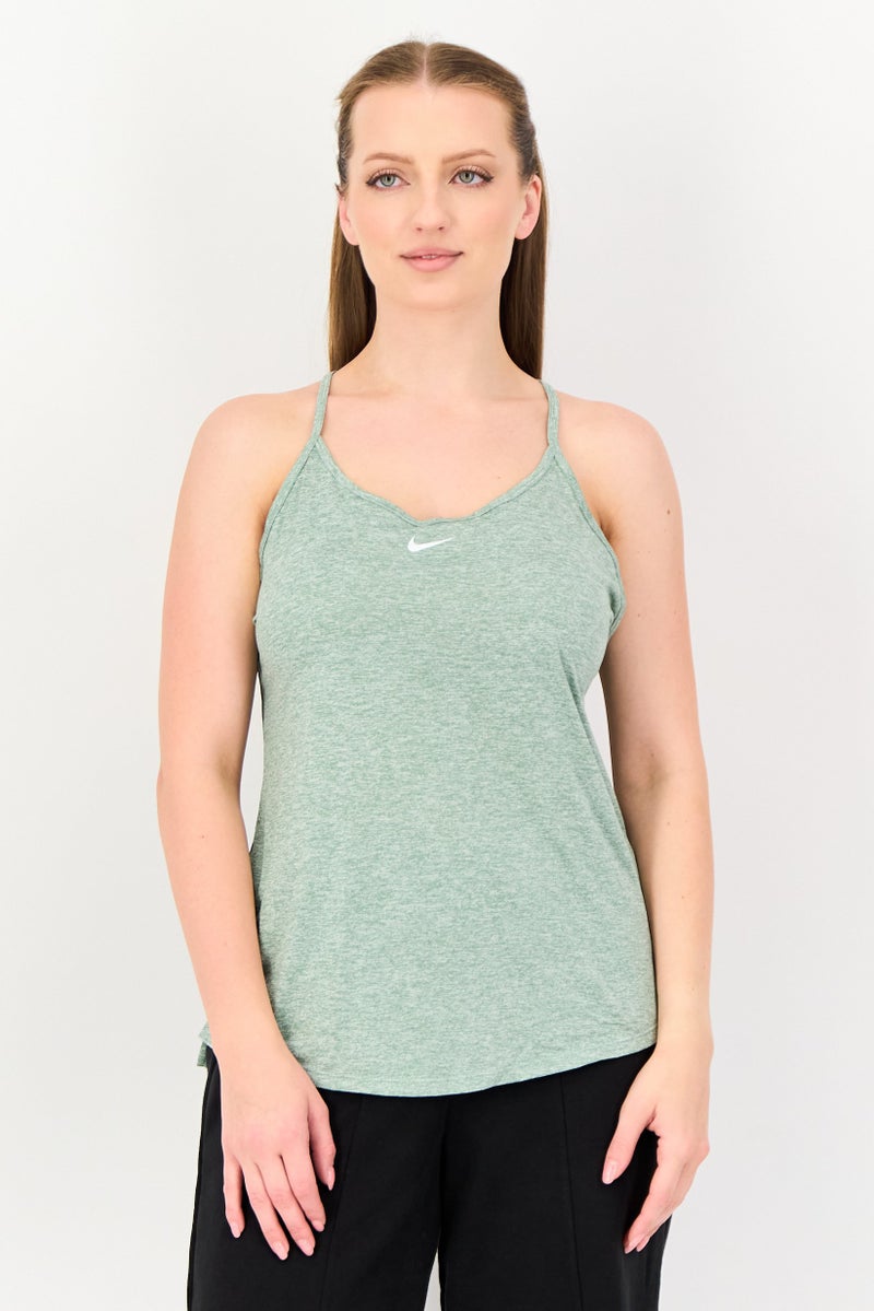 Nike Women Sportswear Fit Running Tank Top, Sage Green - Image 1