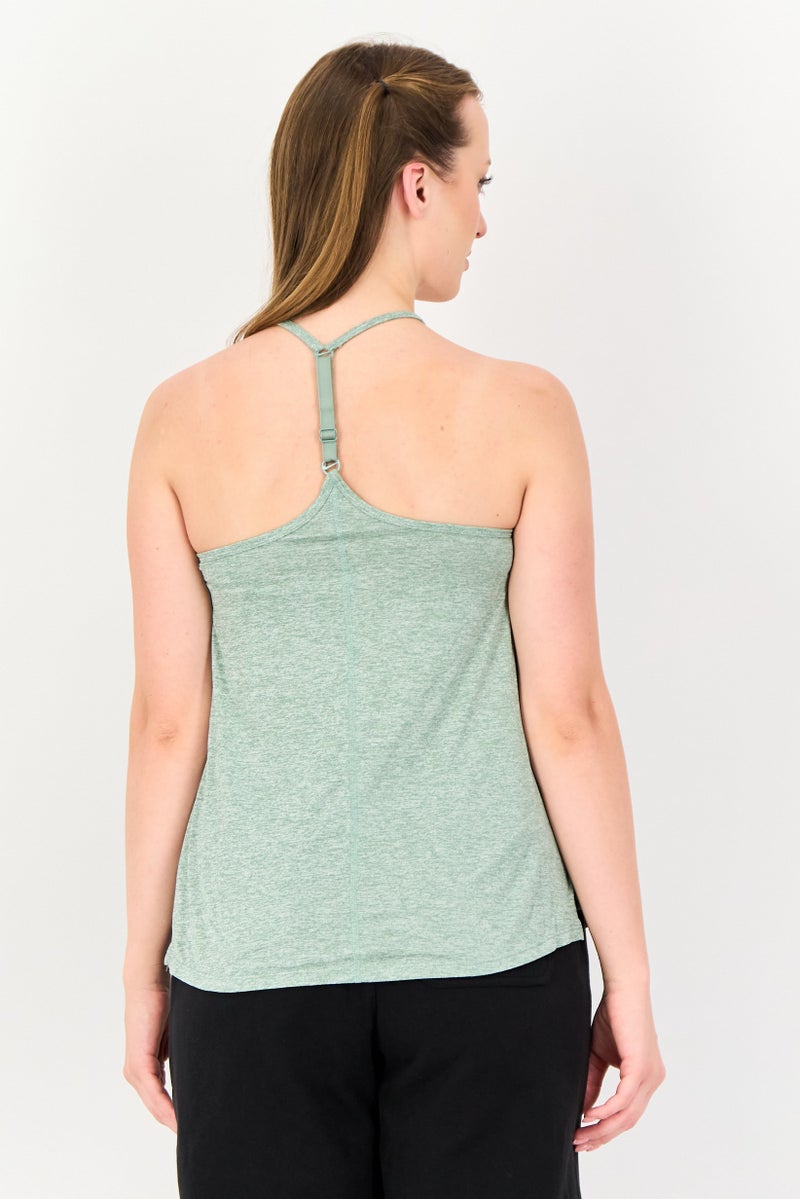 Nike Women Sportswear Fit Running Tank Top, Sage Green - Image 3