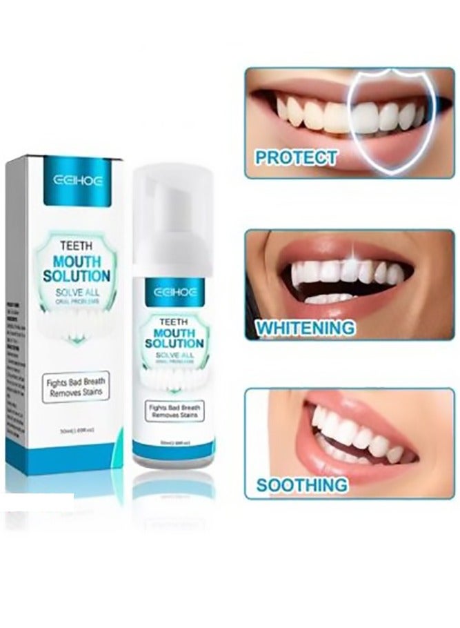 EELHOE 50ML Oral Hygiene Tooth Cleansing Mouth Solution