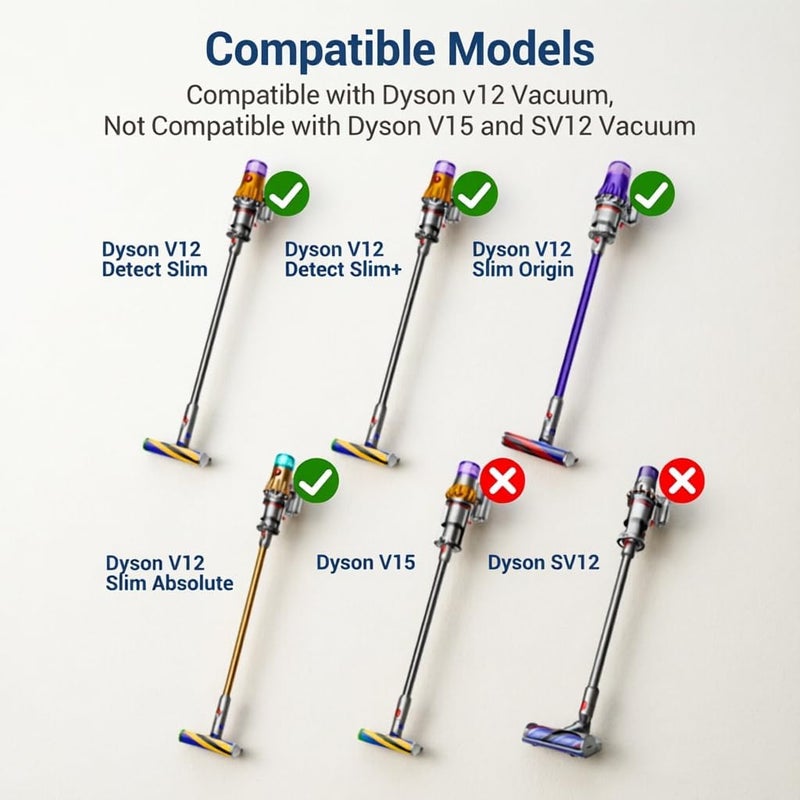 Bluearks 4-PACK Filter Replacements for Dyson V12 Detect Slim Cordless Vacuum and V12 Slim Vacuums - Comparable to Part 971517-01 (Excludes SV12 & V15 Vacuum Models) - Image 2