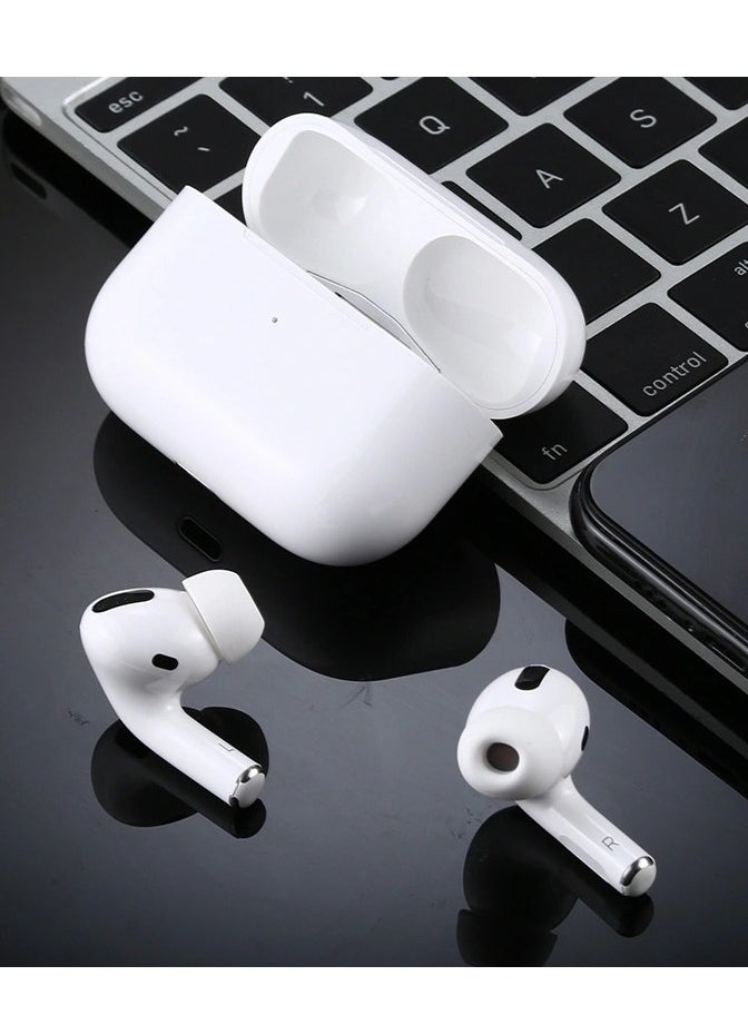 REBENUO - Rebenuo True Wireless Bluetooth Earpods Headset with Wireless Charging (White MODEL RCP60 - Image 1