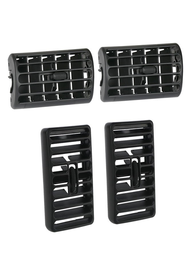 omoZone 4Pcs Dashboard Air Duct Vent AC Heater Louver Outlet Grille Compatible with 2003-2006 Jeep Wrangler TJ Replaces 5FS10DX9 5DP55TAZ - Image 1