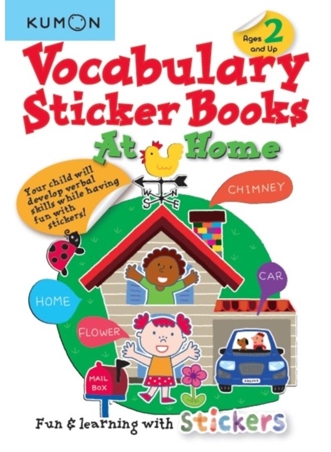 Vocabulary Sticker Books: At Home 