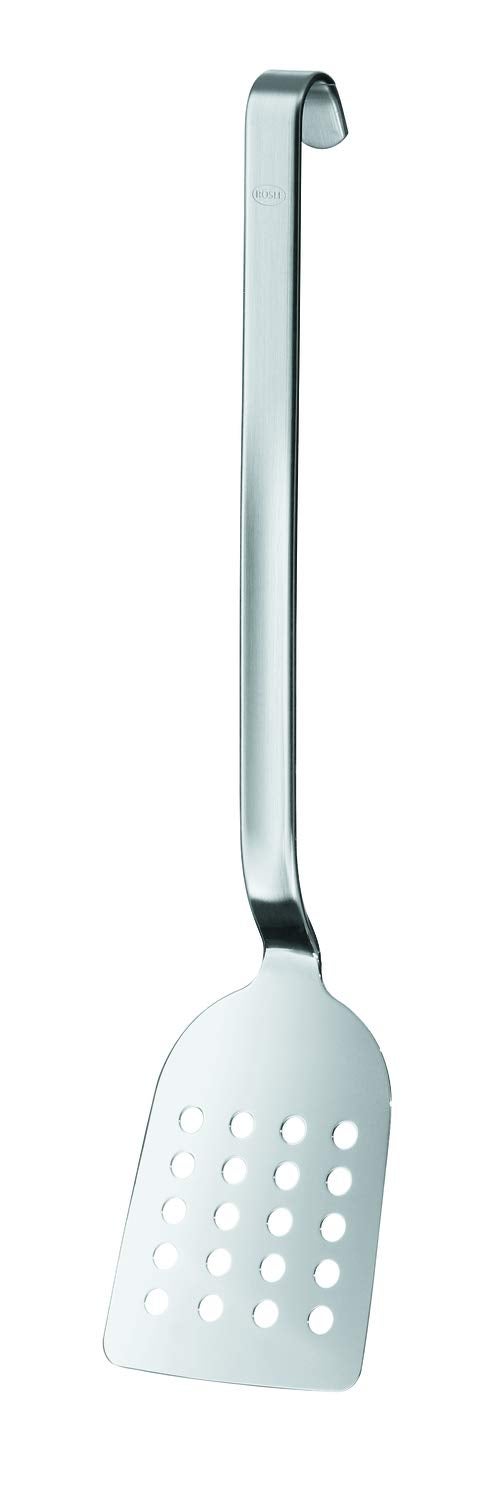 RÖSLE Rsle Stainless Steel Hook Perforated Turner  13-inch - Image 1